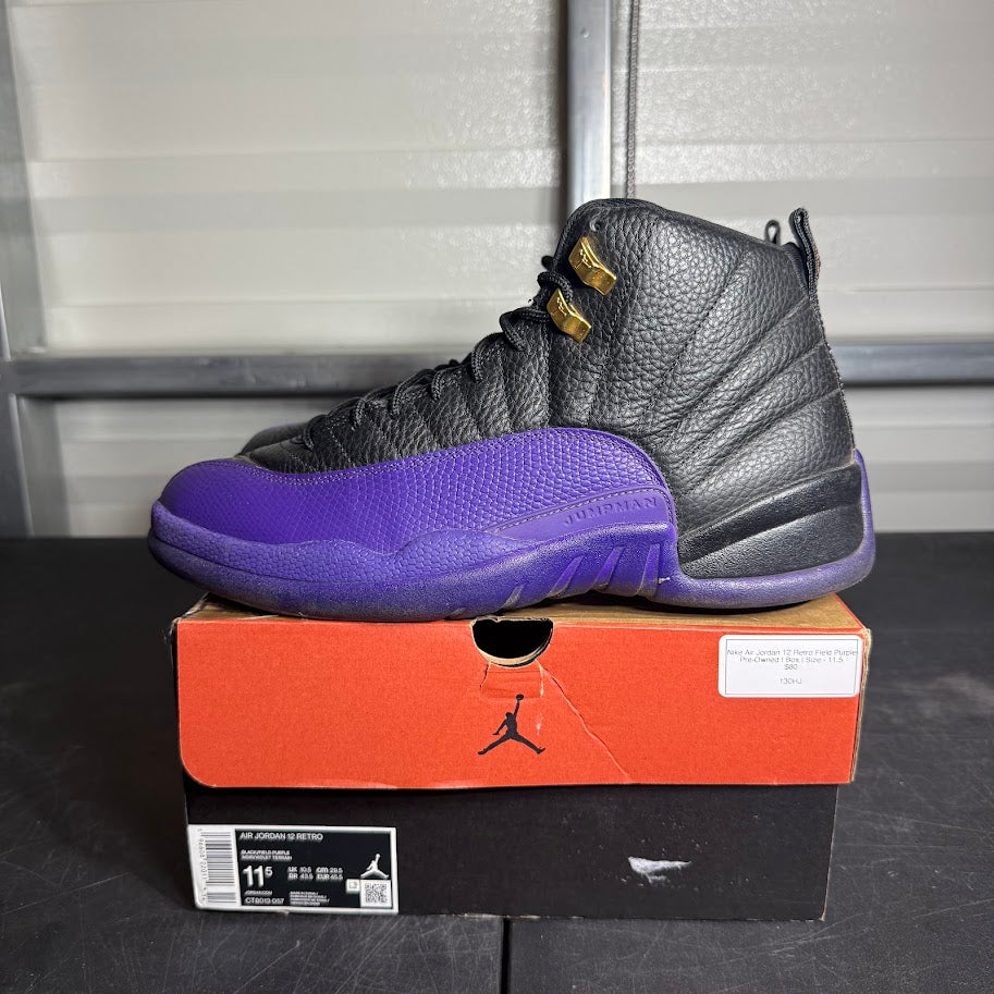 Size 11.5 - AJ 12 Retro Field Purple