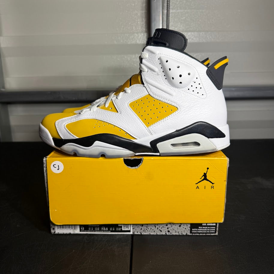 Size 12 - AJ 6 Retro Yellow Ochre