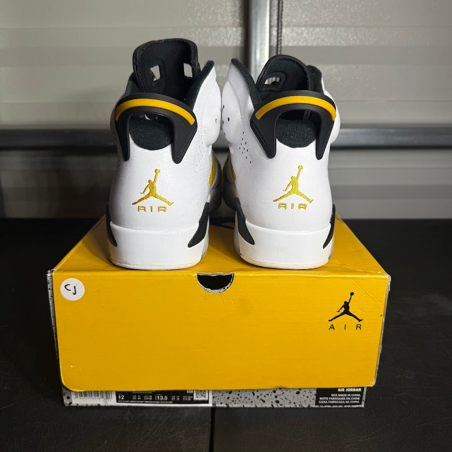 Size 12 - AJ 6 Retro Yellow Ochre