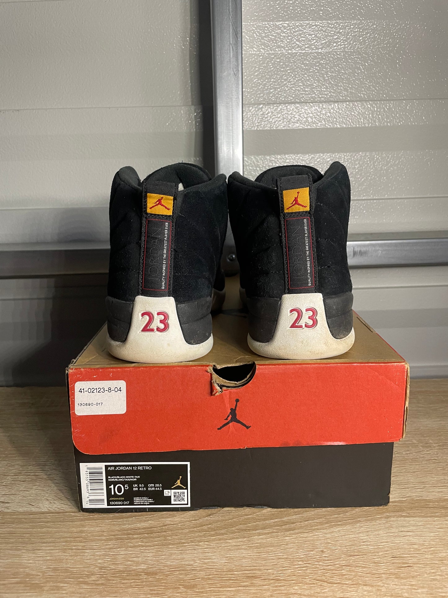 Size 10.5 - AJ 12 Retro Reverse Taxi