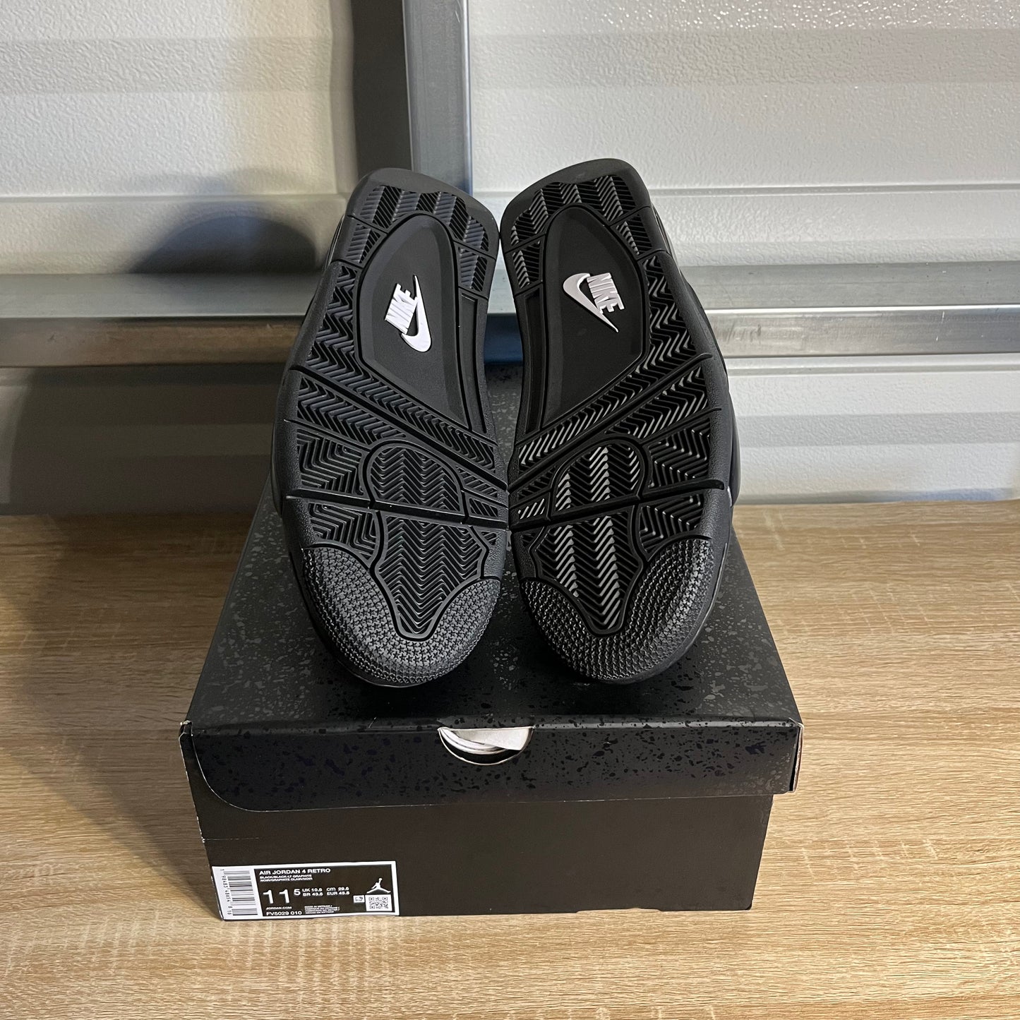 Size 11.5 - AJ 4 Retro Black Cat