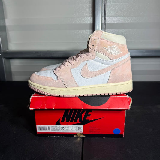 Size 10.5W - AJ 1 Retro High Washed Pink