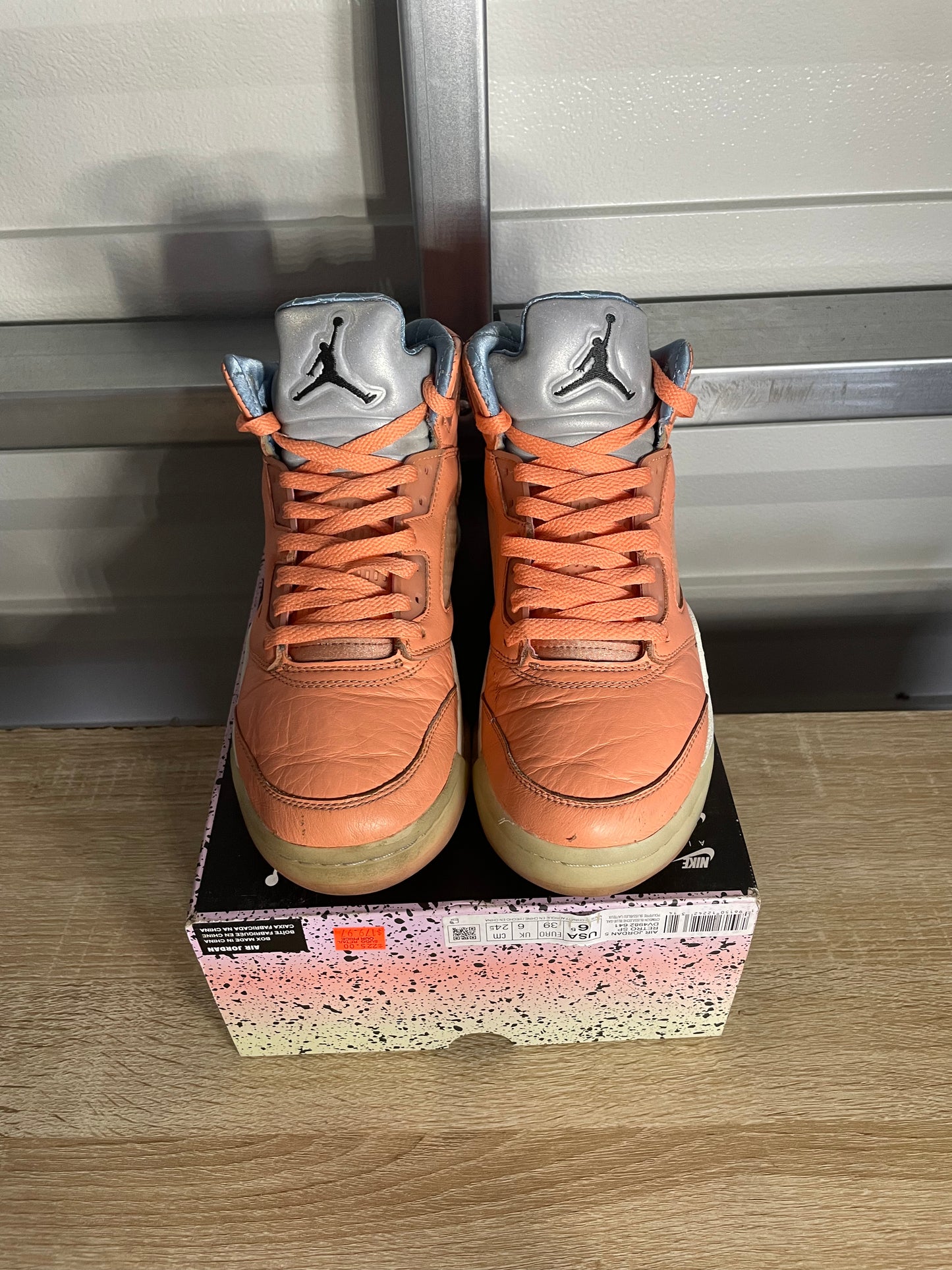 Size 6.5 - AJ 5 Retro DJ Khaled Crimson Bliss