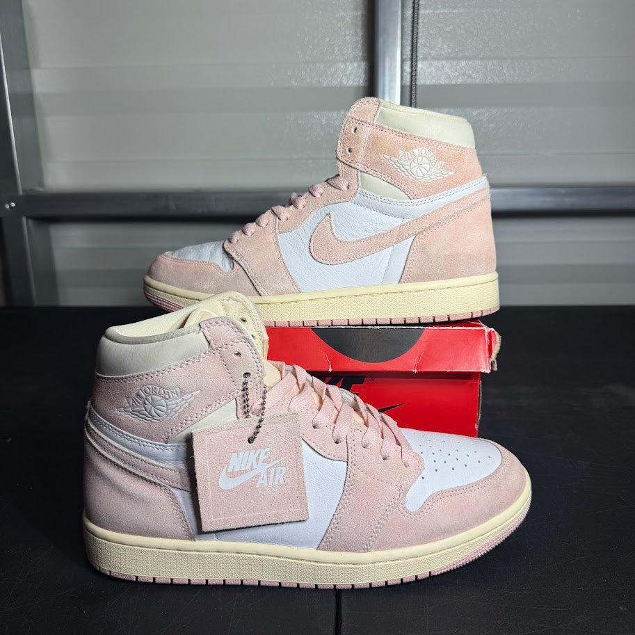 Size 10.5W - AJ 1 Retro High Washed Pink