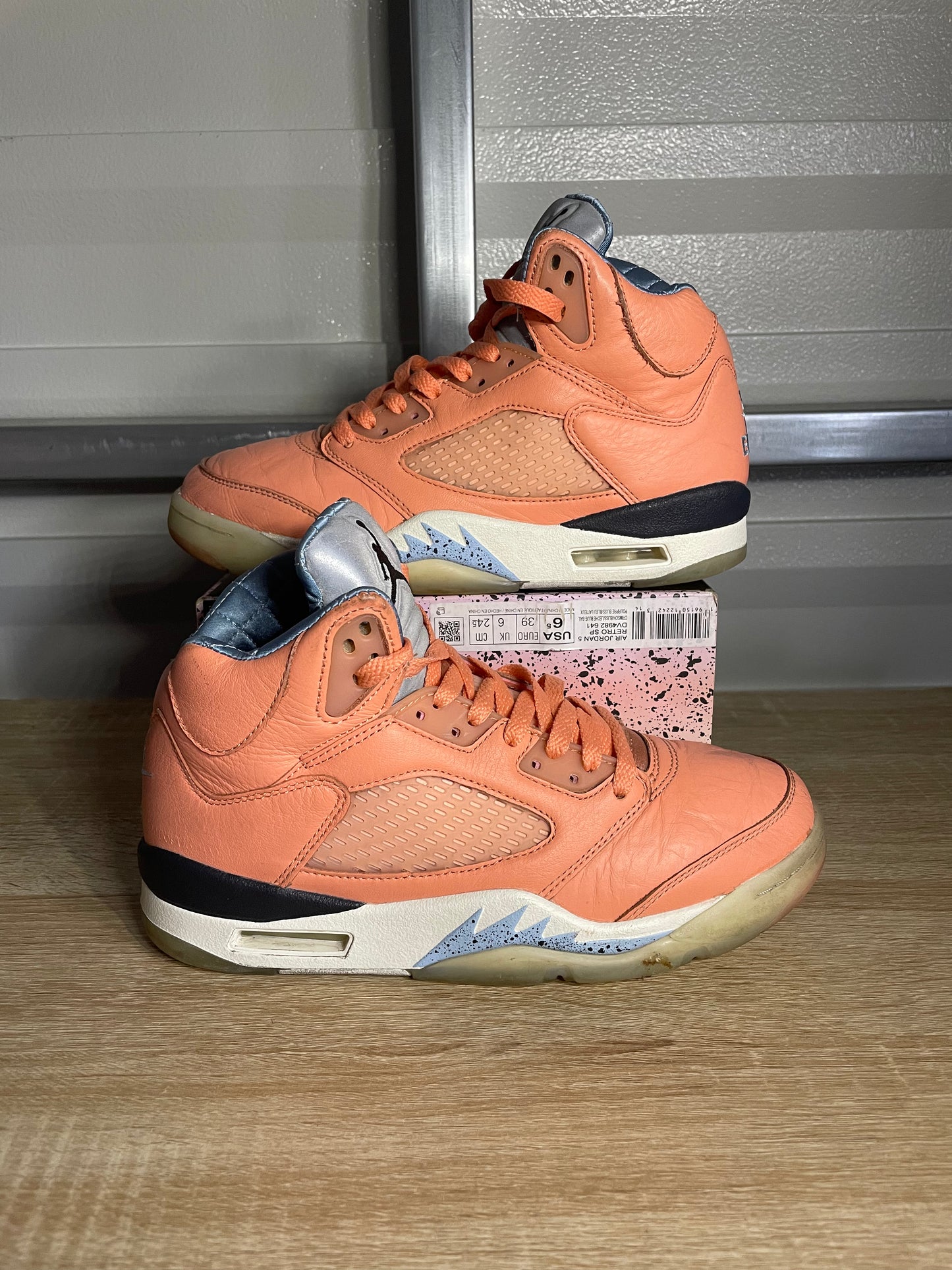 Size 6.5 - AJ 5 Retro DJ Khaled Crimson Bliss