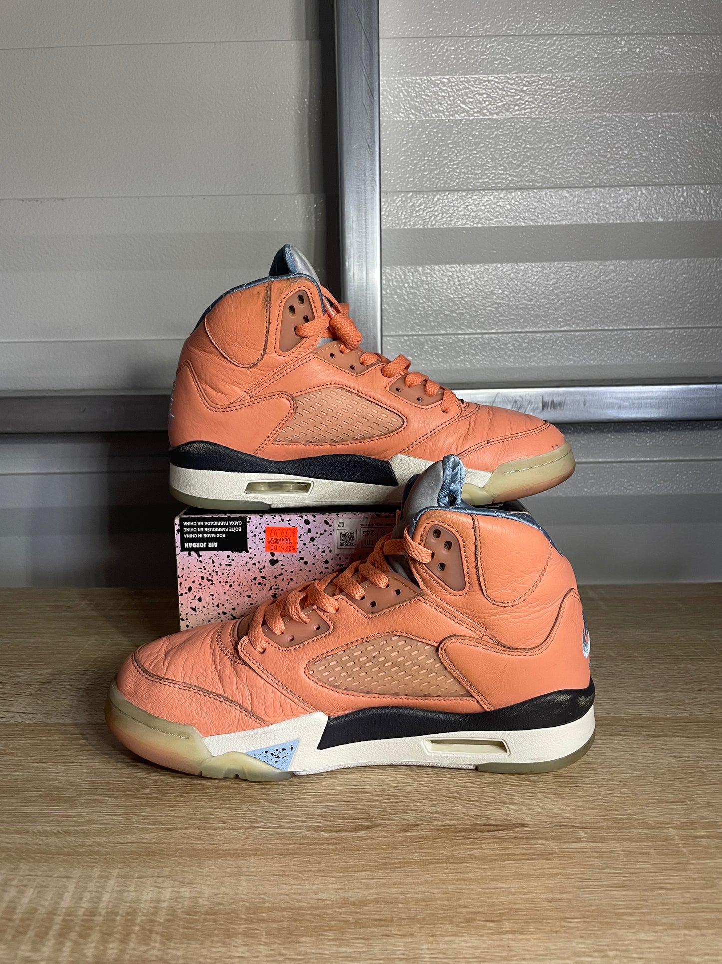 Size 6.5 - AJ 5 Retro DJ Khaled Crimson Bliss