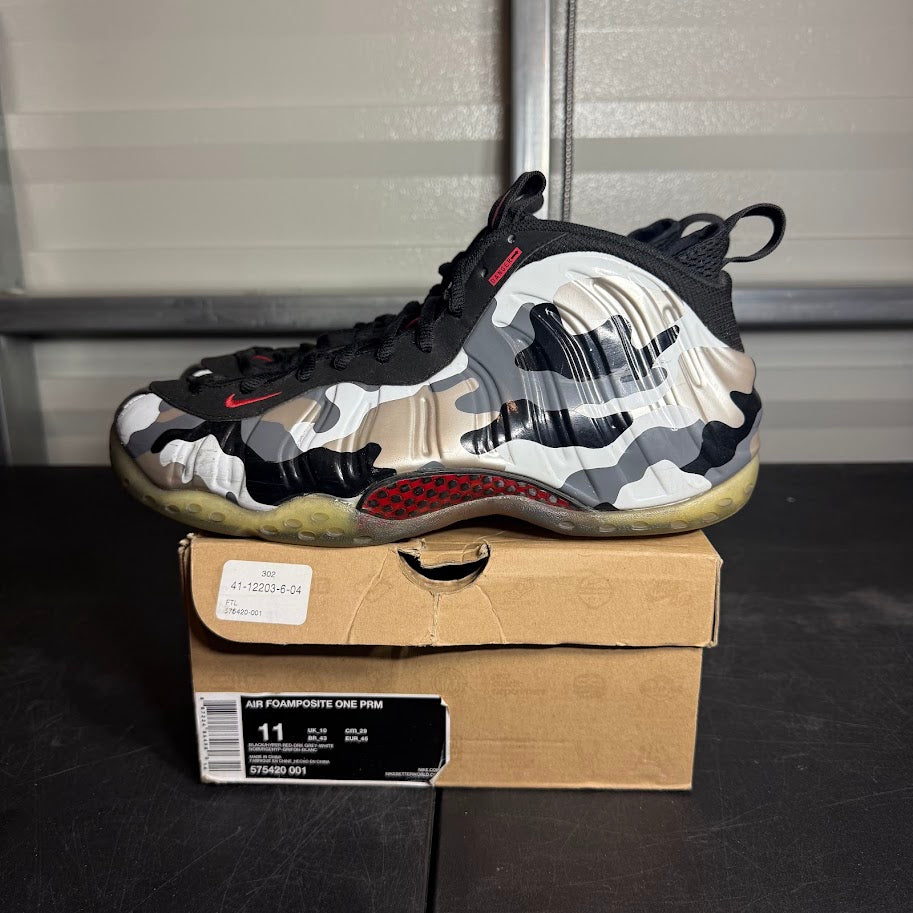 Size 11 - Air Foamposite One Fighter Jet