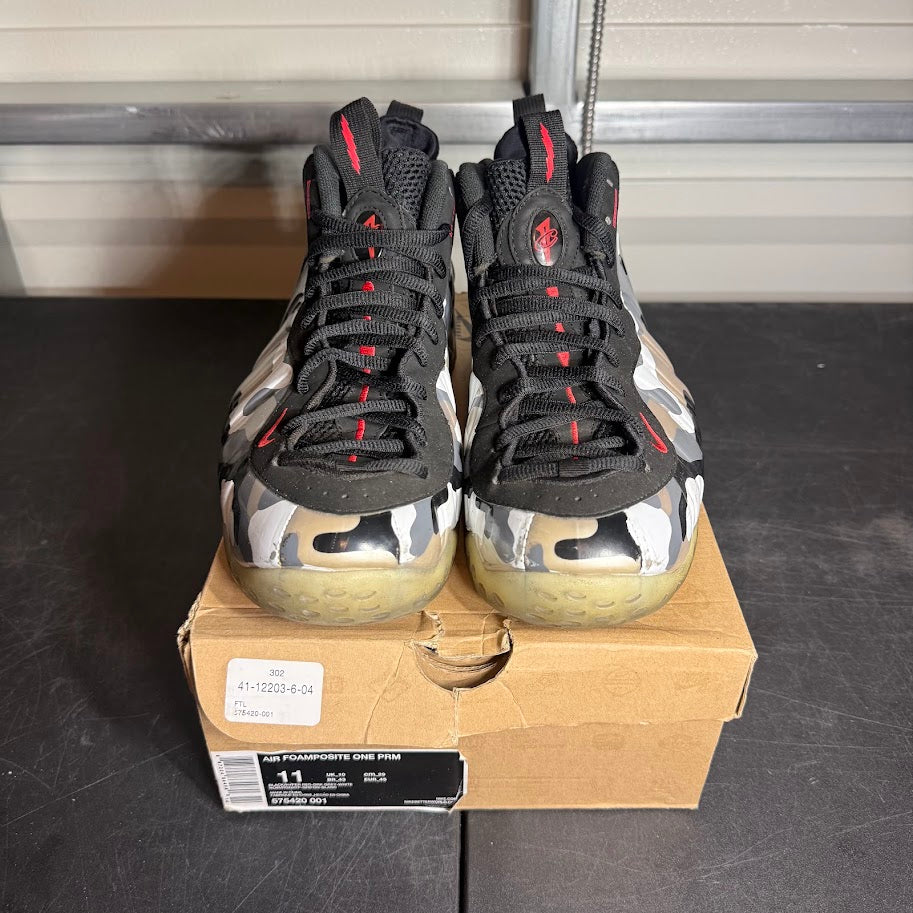 Size 11 - Air Foamposite One Fighter Jet