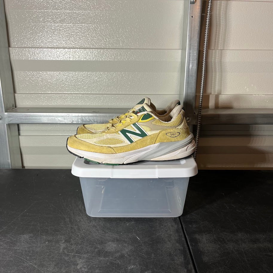 Size 9 - NB 990V6 Green Yellow