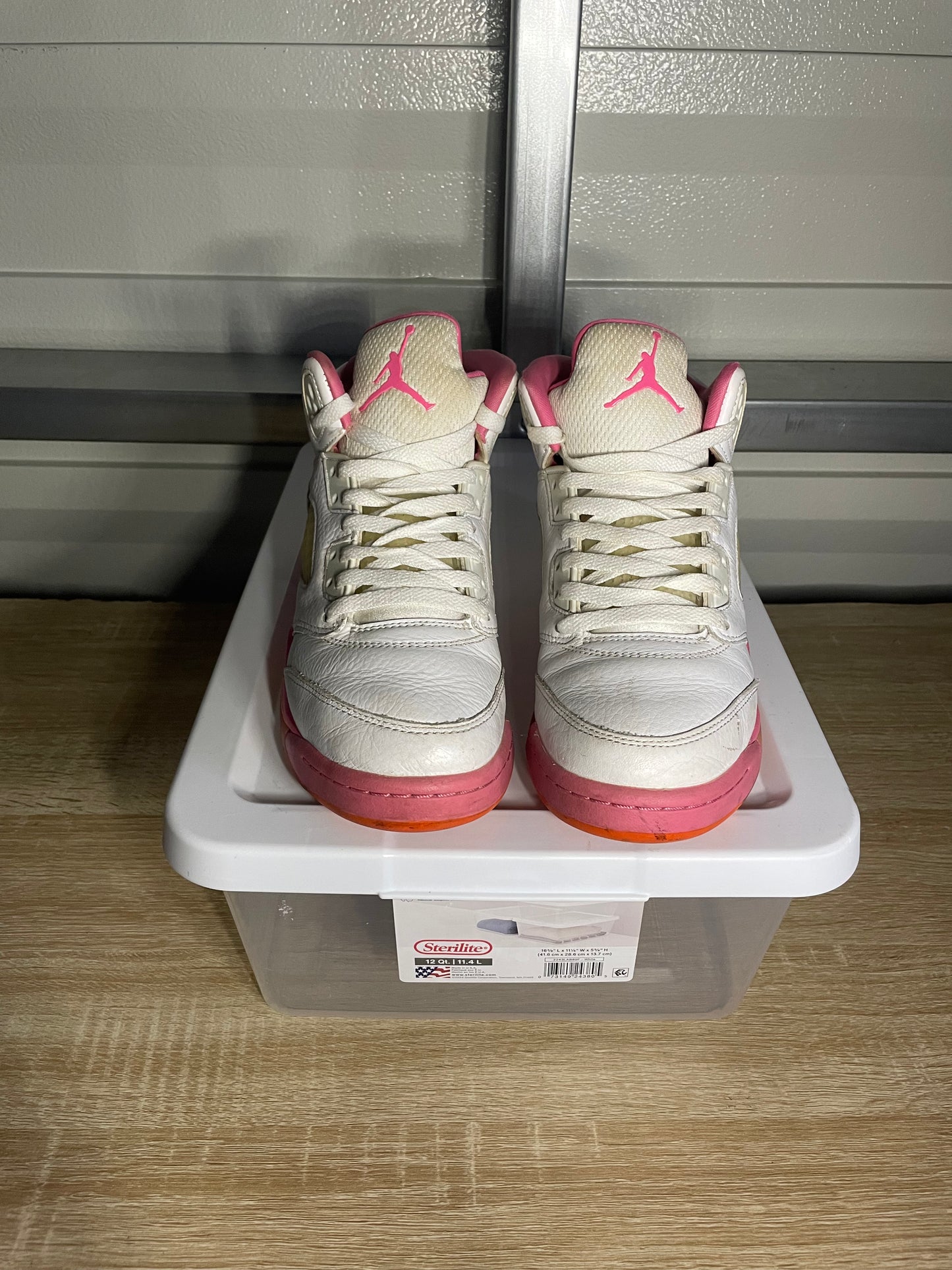 Size 7Y - AJ 5 Retro Pinksicle