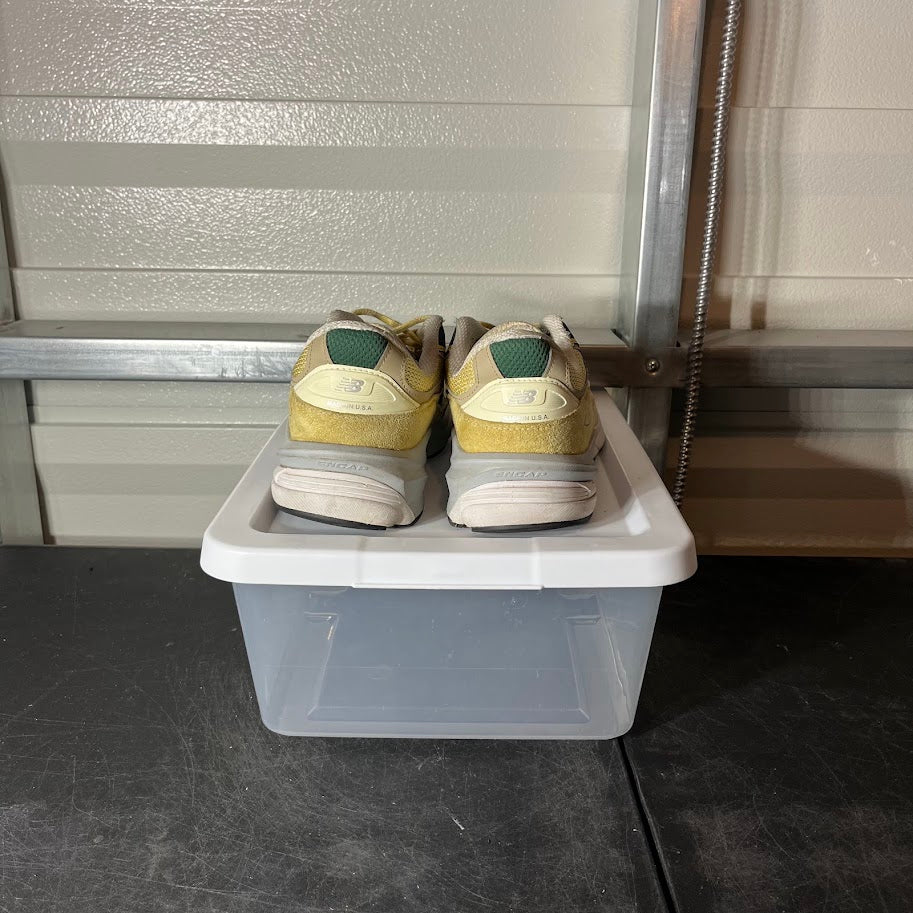 Size 9 - NB 990V6 Green Yellow