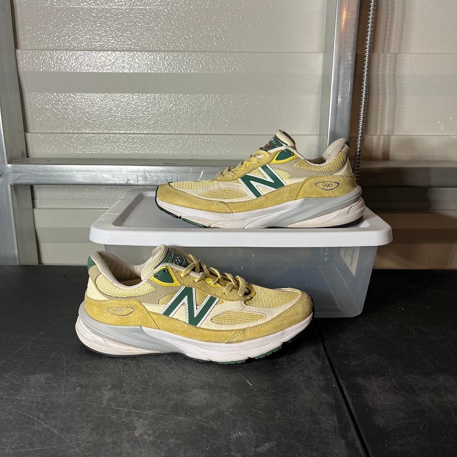 Size 9 - NB 990V6 Green Yellow