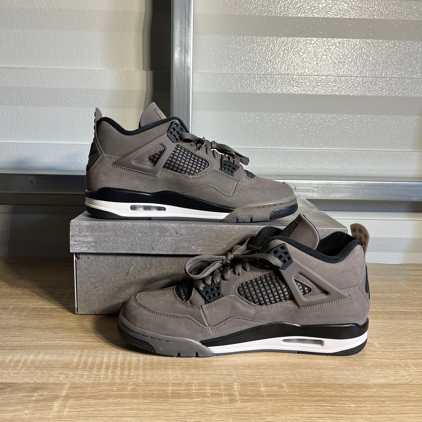 Size 11.5 - AJ 4 Retro Cave Stone and Black