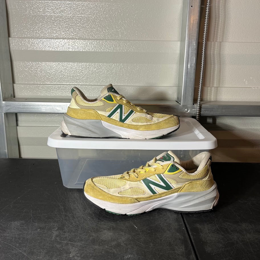Size 9 - NB 990V6 Green Yellow