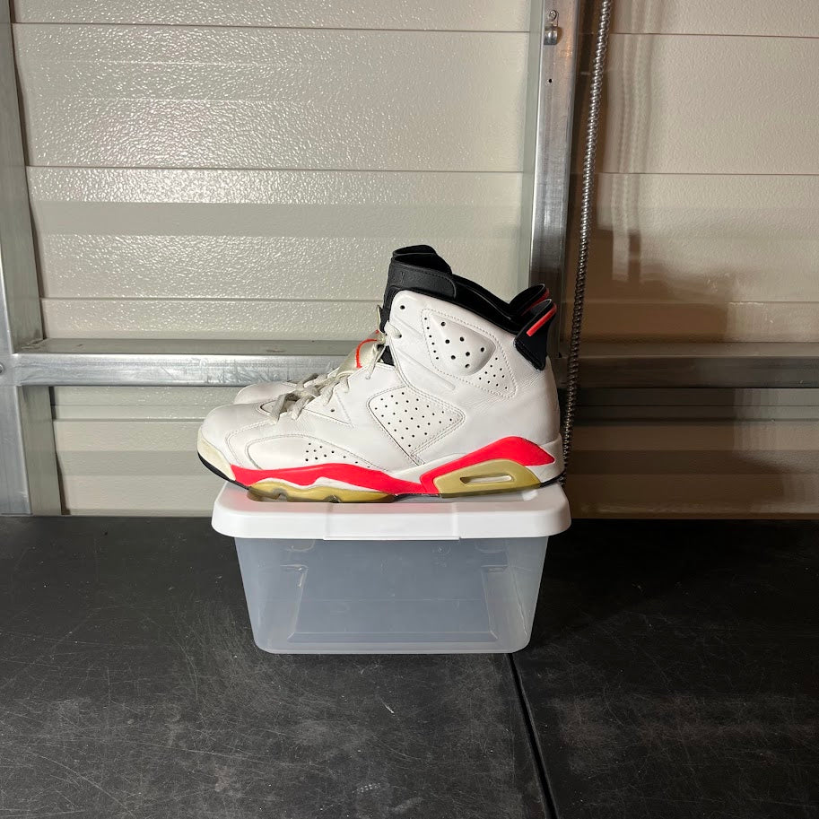 Size 10.5 - AJ 6 Retro White Infrared