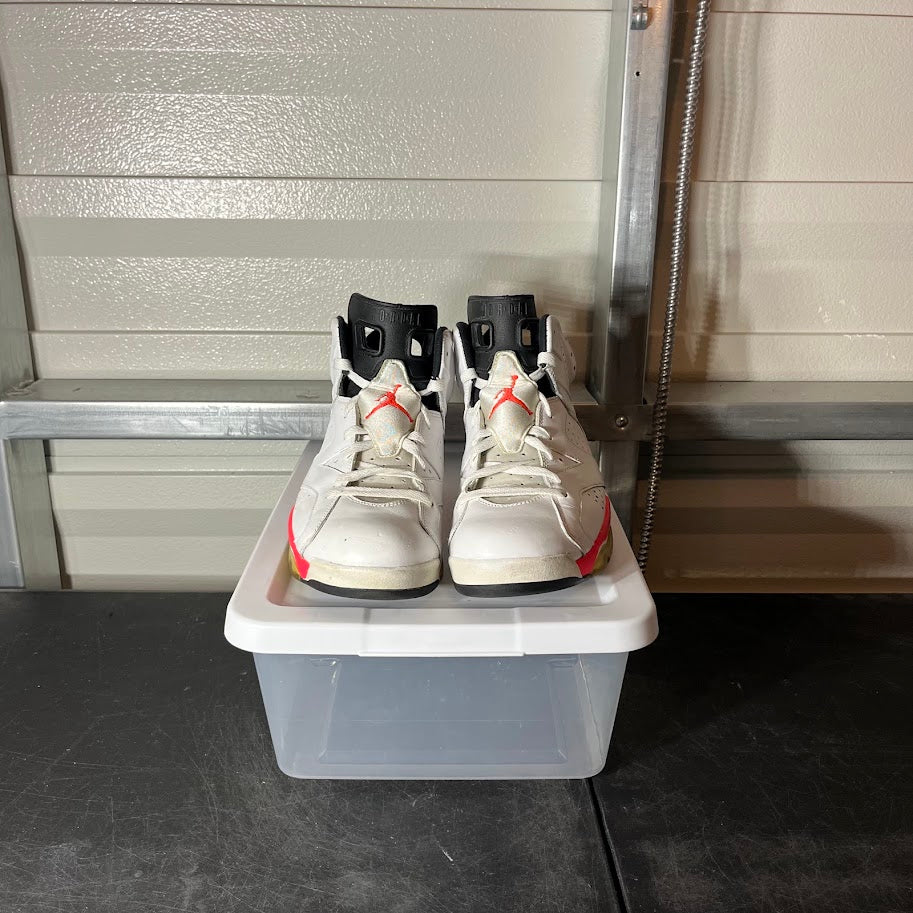 Size 10.5 - AJ 6 Retro White Infrared