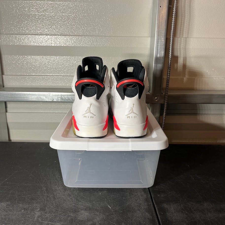 Size 10.5 - AJ 6 Retro White Infrared