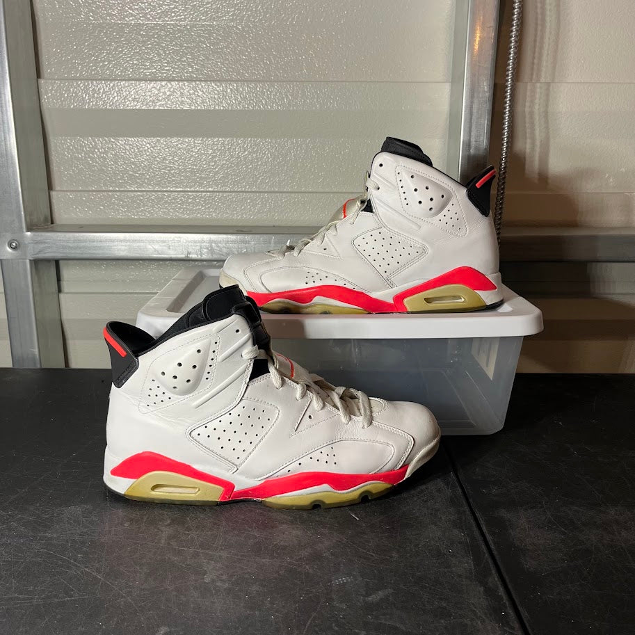 Size 10.5 - AJ 6 Retro White Infrared