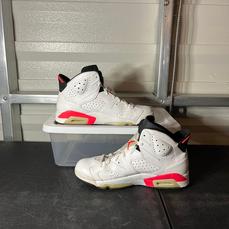 Size 10.5 - AJ 6 Retro White Infrared