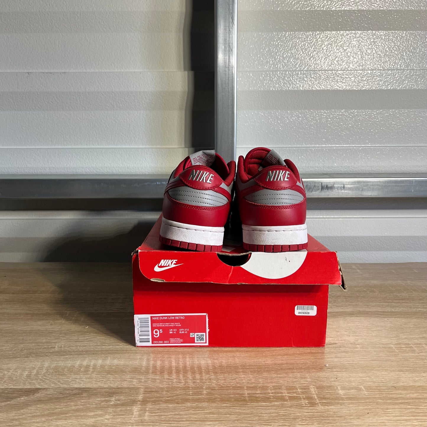 Size 9.5 - Dunk Low Retro UNLV
