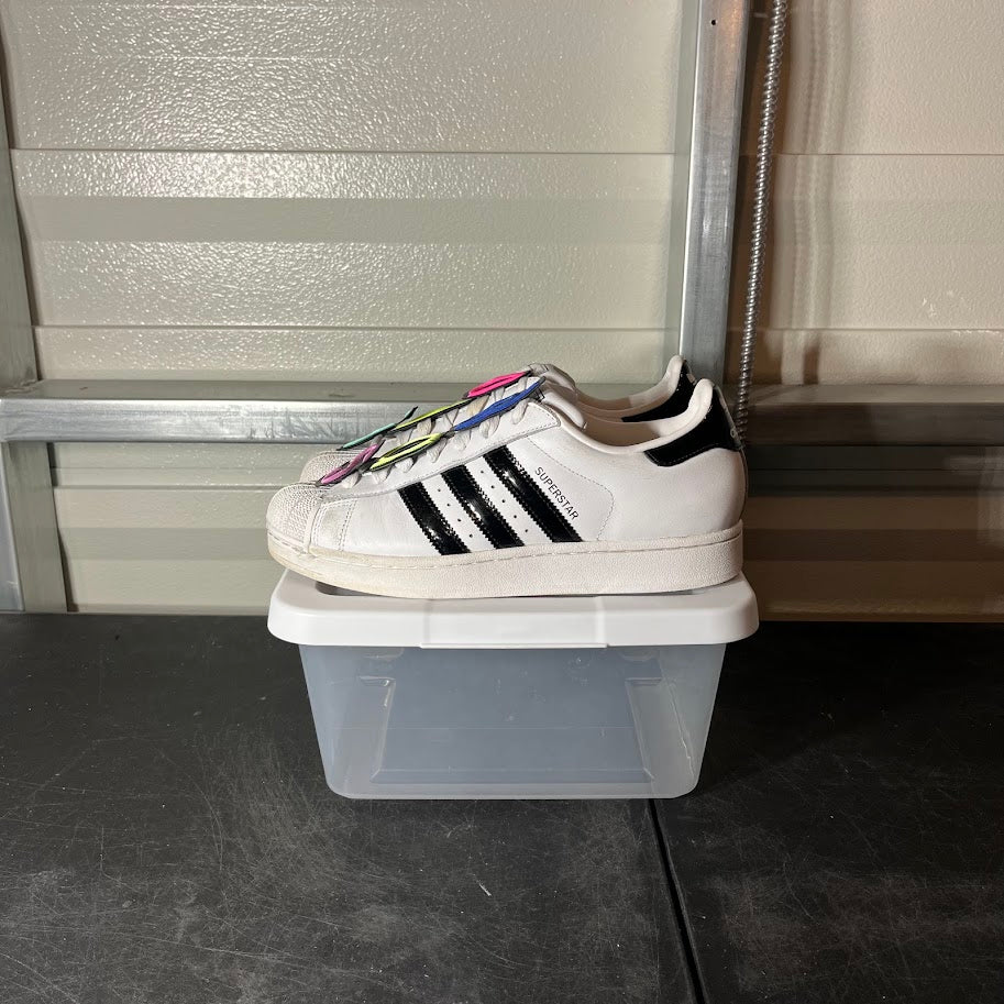 Size 8.5 - ADI Superstar II Jeremy Scott White