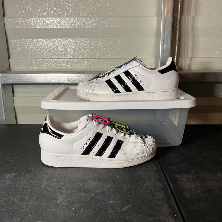 Size 8.5 - ADI Superstar II Jeremy Scott White
