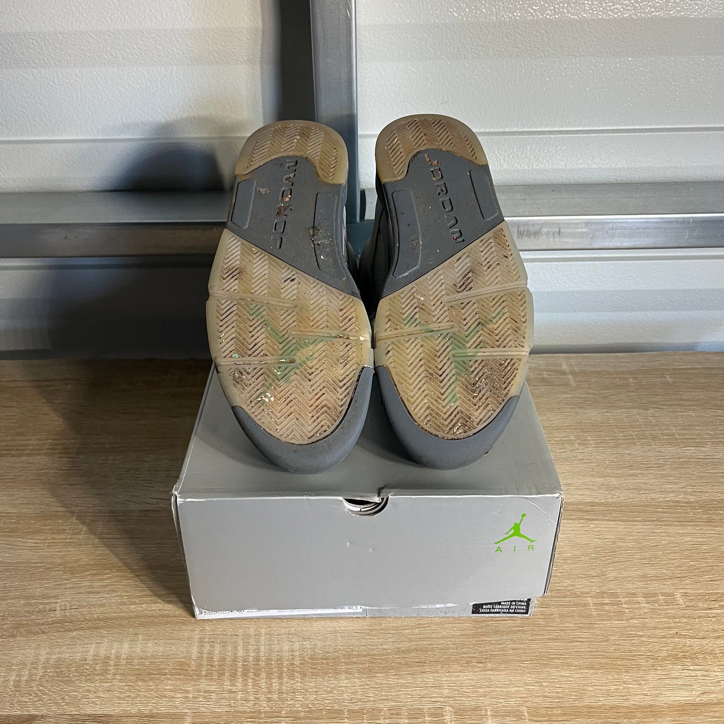 Size 9.5 - AJ 5 Retro Green Bean