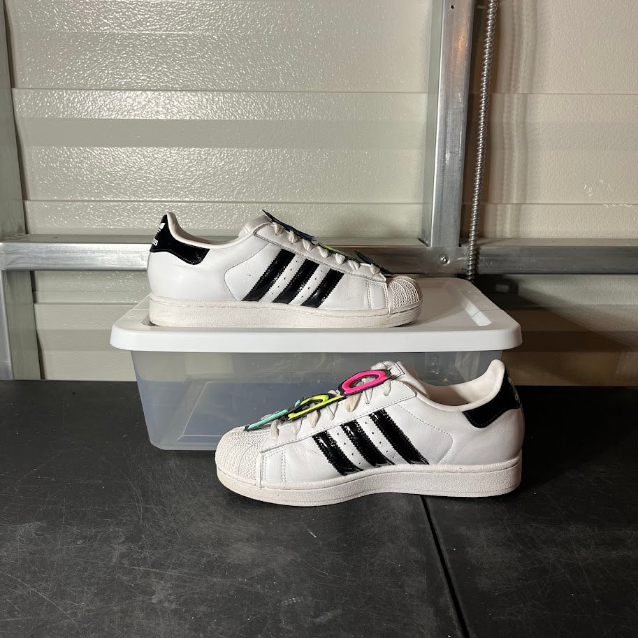 Size 8.5 - ADI Superstar II Jeremy Scott White