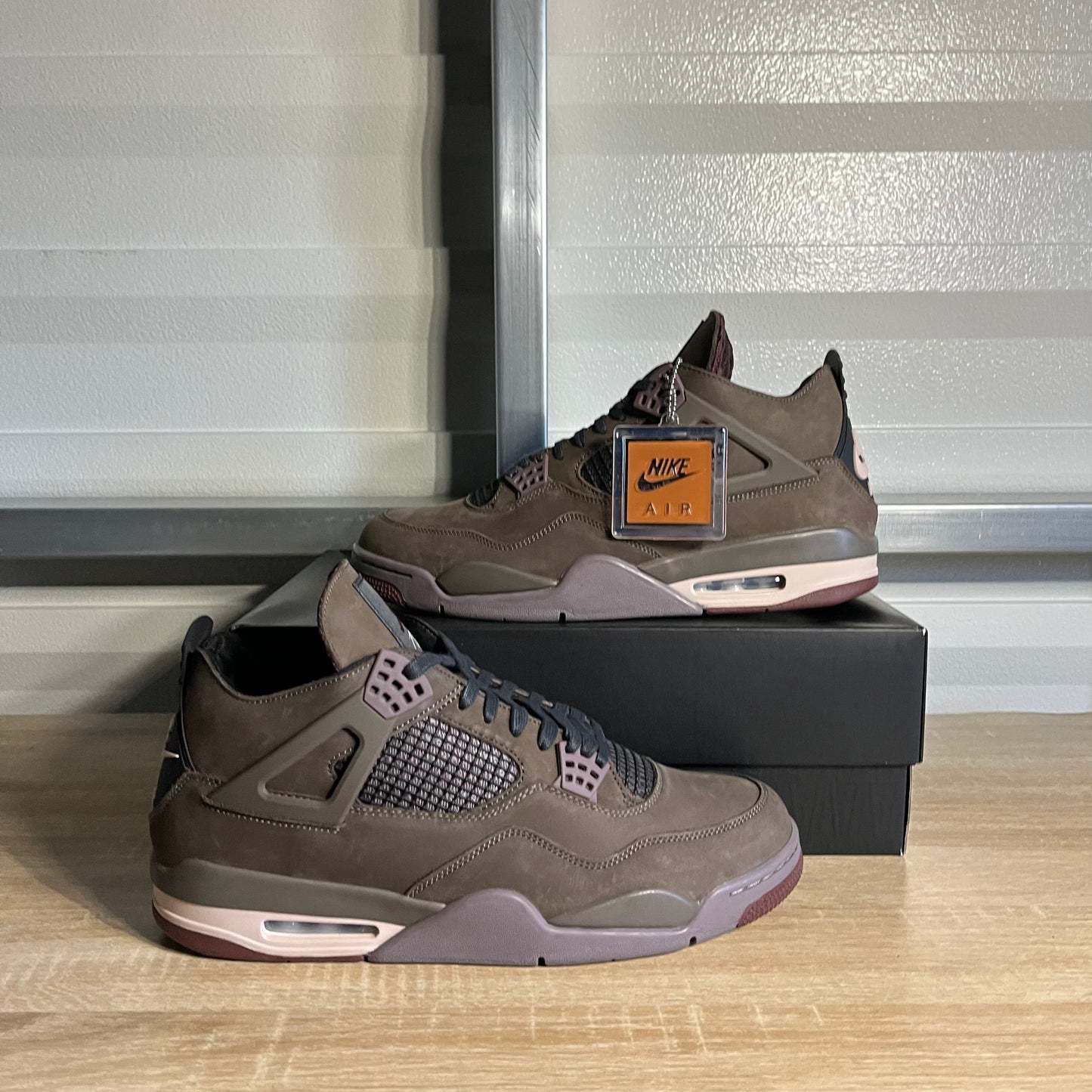 Size 13 - AJ 4 Retro A Ma Maniére Dark Mocha
