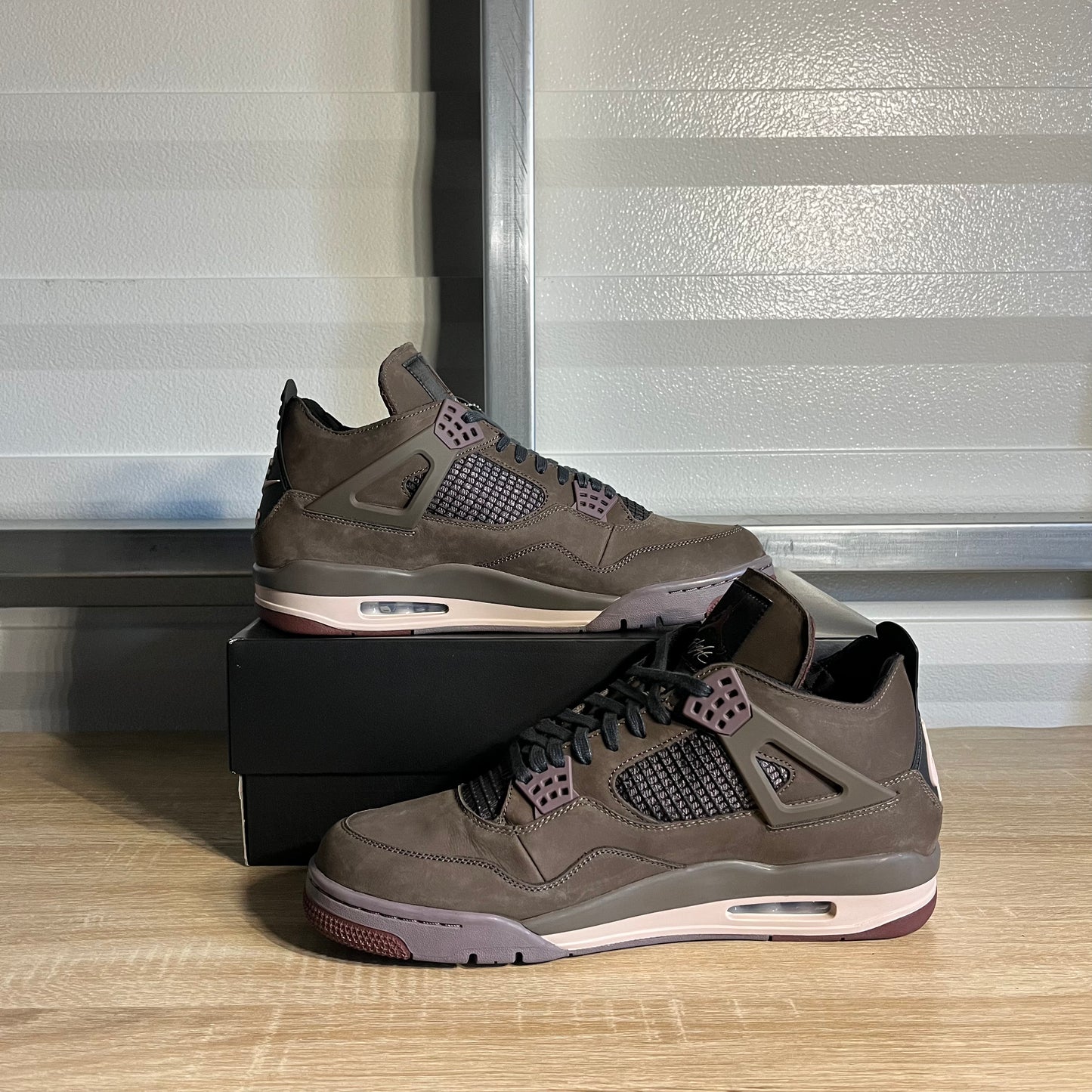 Size 13 - AJ 4 Retro A Ma Maniére Dark Mocha