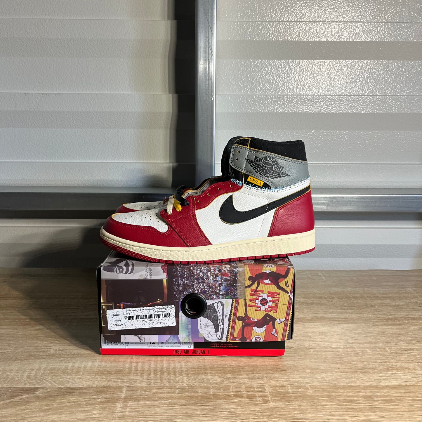 Size 12 - AJ 1 High Retro Union LA Chicago Shadow