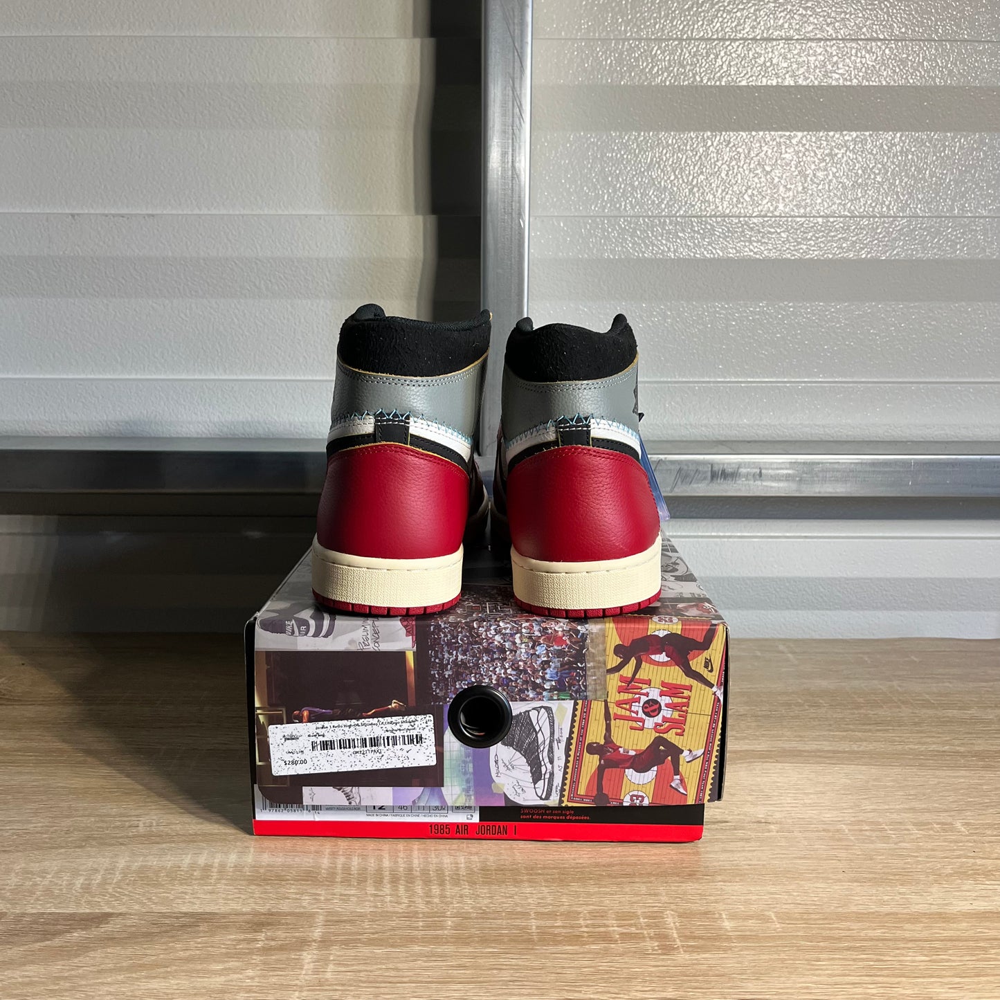 Size 12 - AJ 1 High Retro Union LA Chicago Shadow
