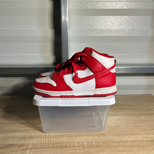 Size 10.5 - Dunk High Championship White Red