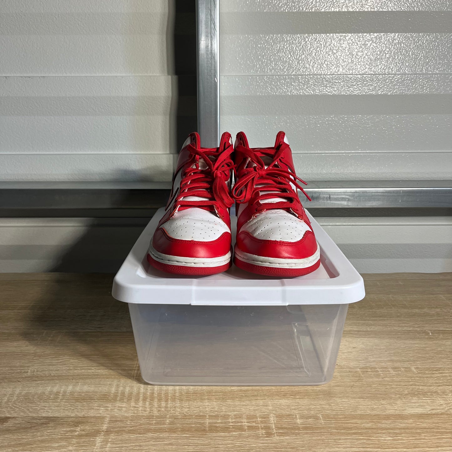 Size 10.5 - Dunk High Championship White Red