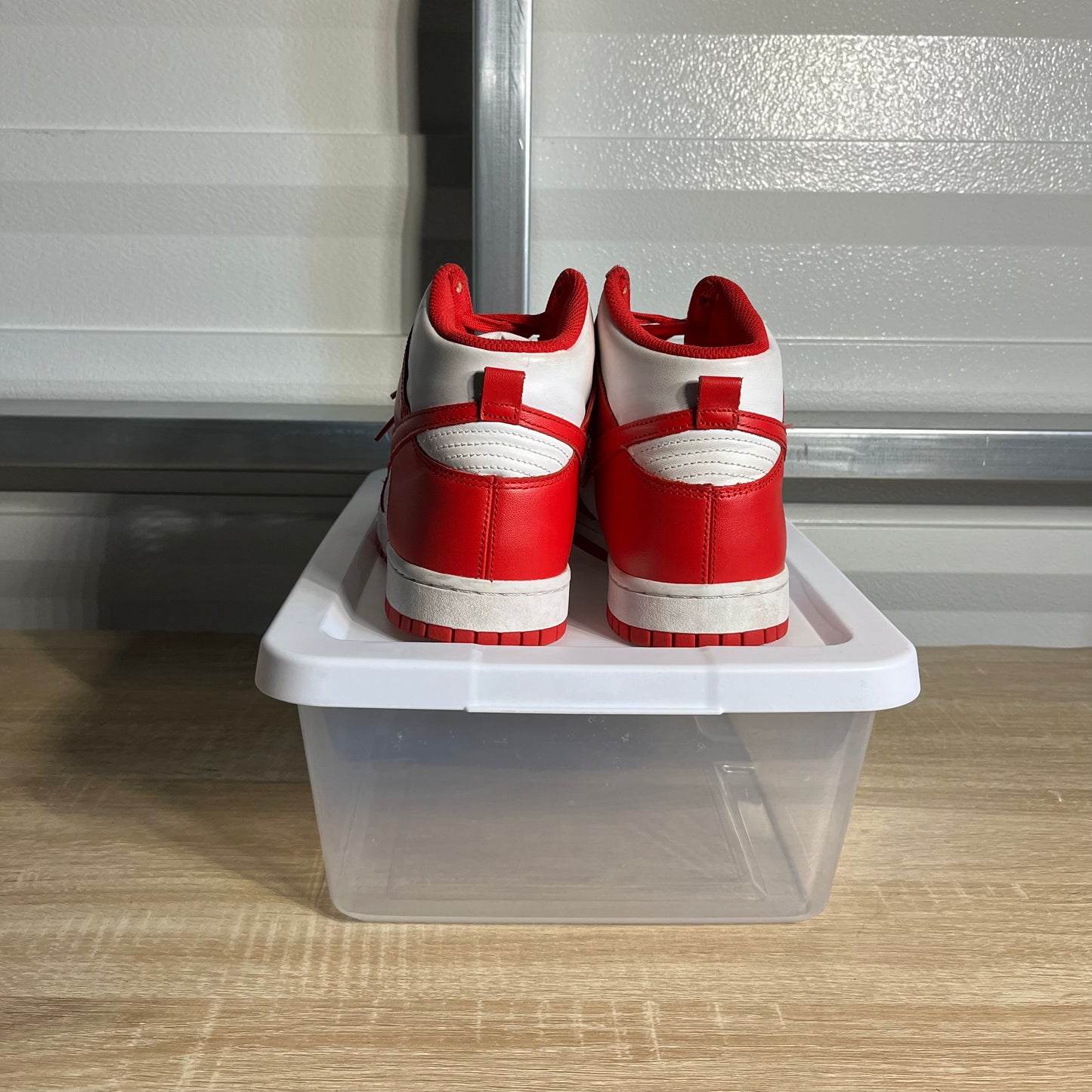 Size 10.5 - Dunk High Championship White Red