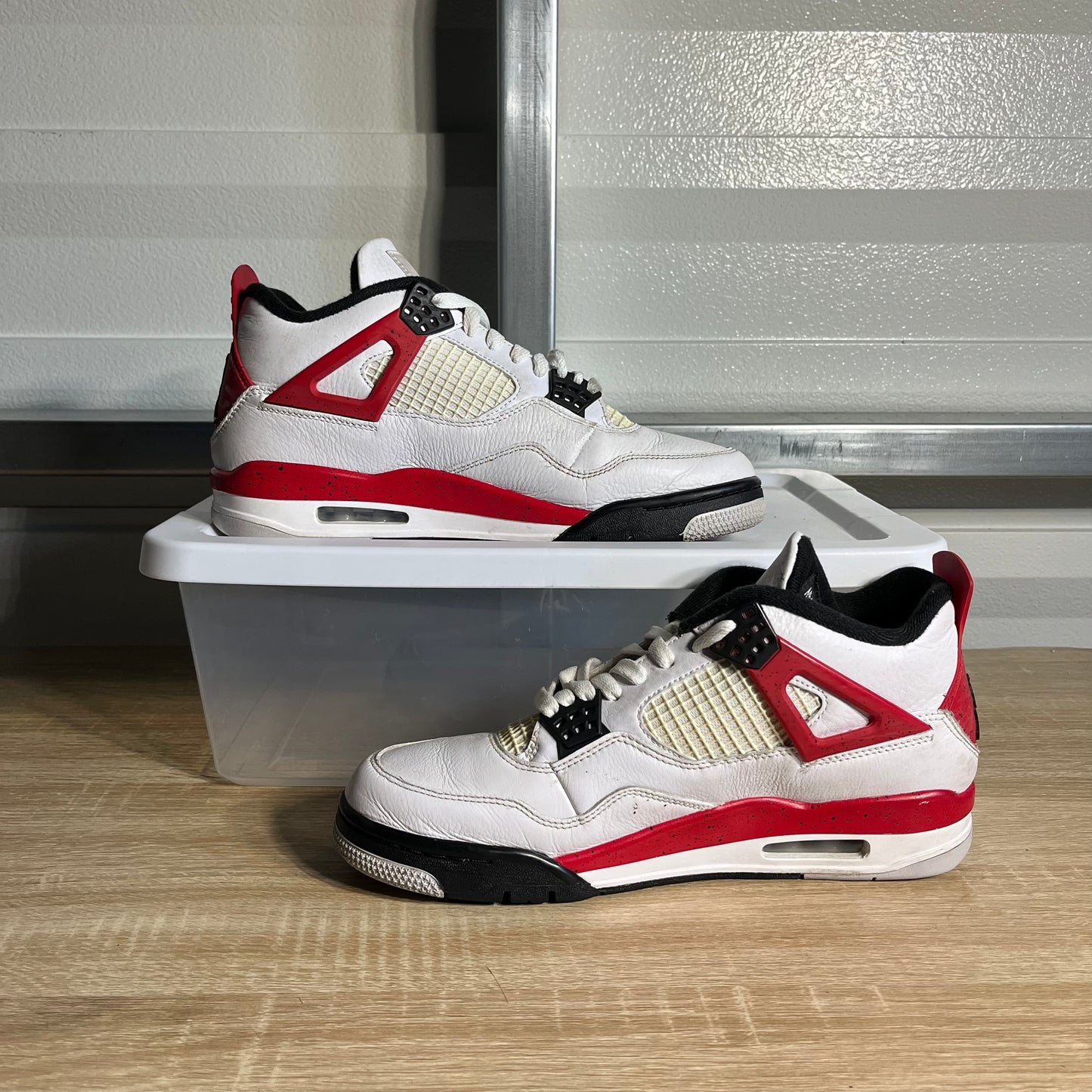Size 9.5 - AJ 4 Retro Red Cement
