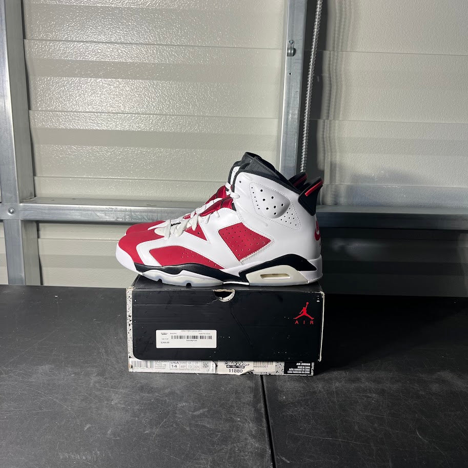 Size 14 - AJ 6 Retro Carmine