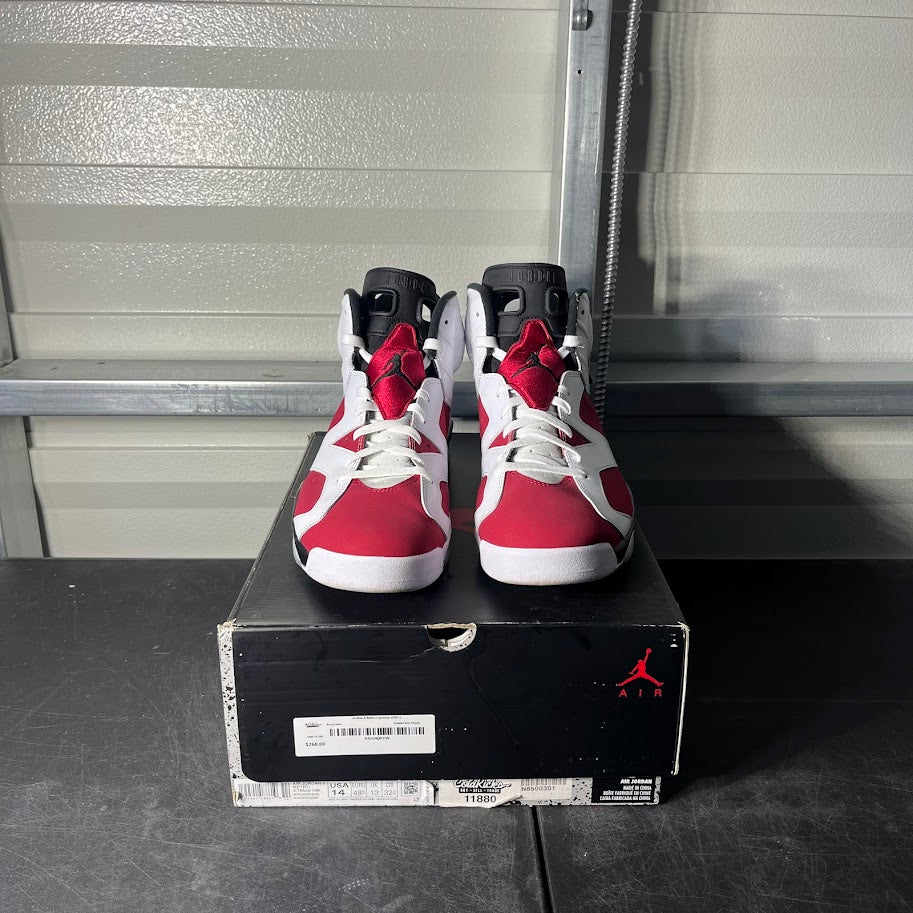 Size 14 - AJ 6 Retro Carmine