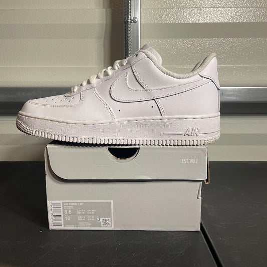 Size 8.5 - AF 1 Low '07 Triple White