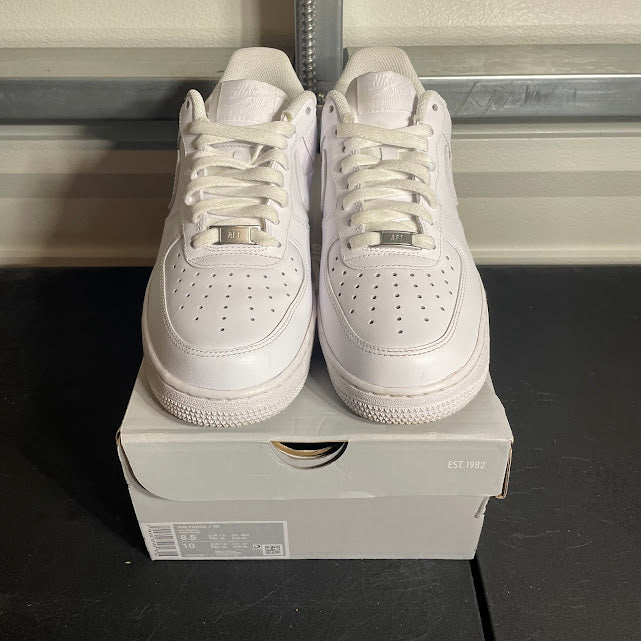 Size 8.5 - AF 1 Low '07 Triple White