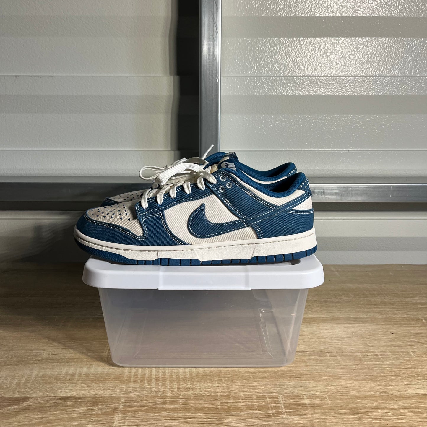Size 10 - Dunk Low SE Sashiko Industrial Blue