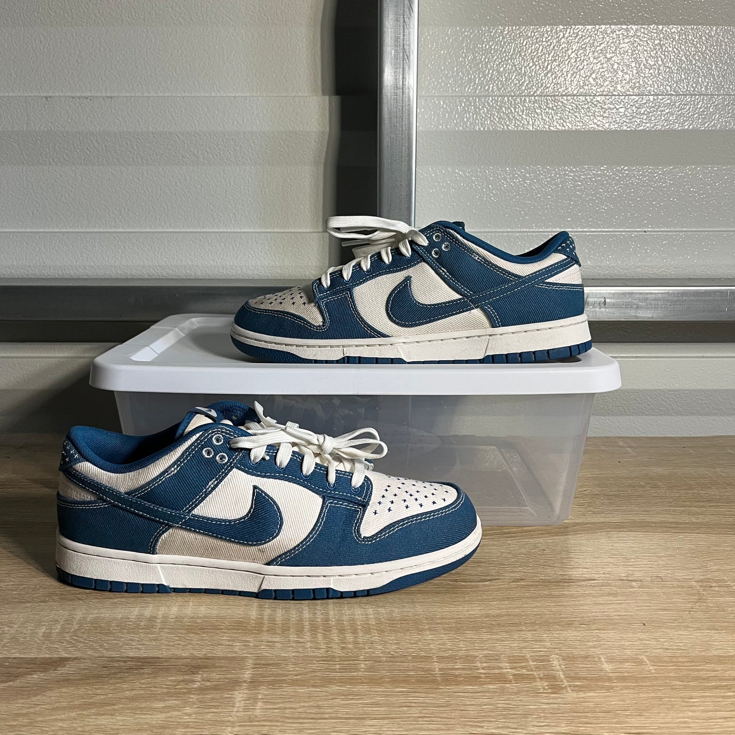 Size 10 - Dunk Low SE Sashiko Industrial Blue