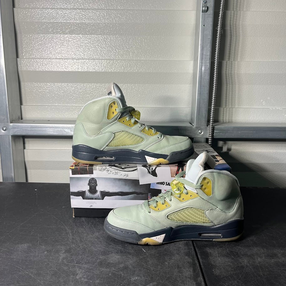 Size 9 - AJ 5 Retro Jade