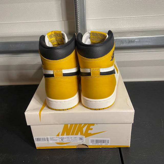 Size 8.5 - AJ 1 Retro High Yellow Ochre