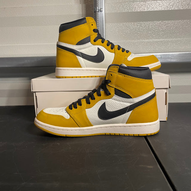 Size 8.5 - AJ 1 Retro High Yellow Ochre
