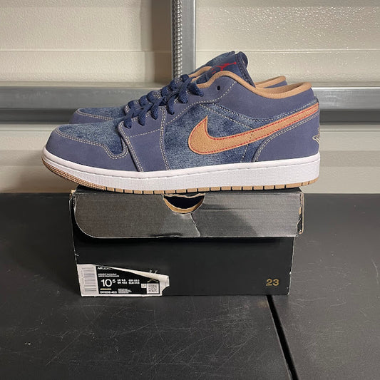 Size 10.5 - AJ 1 Low Denim