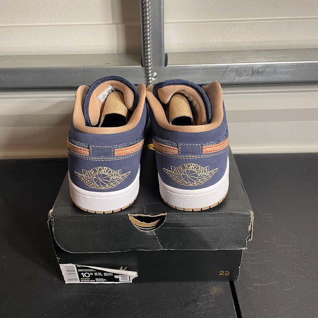 Size 10.5 - AJ 1 Low Denim