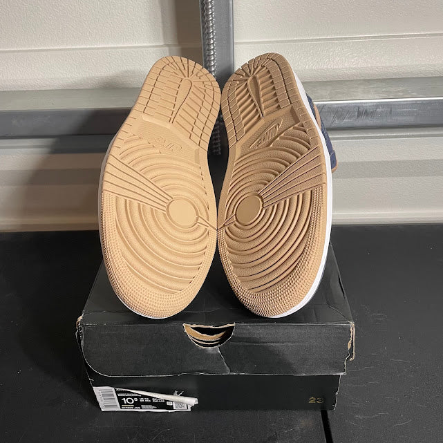 Size 10.5 - AJ 1 Low Denim