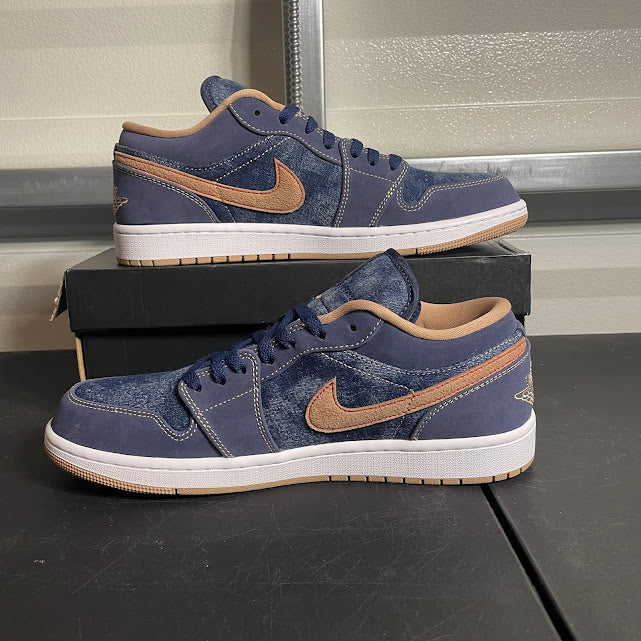 Size 10.5 - AJ 1 Low Denim