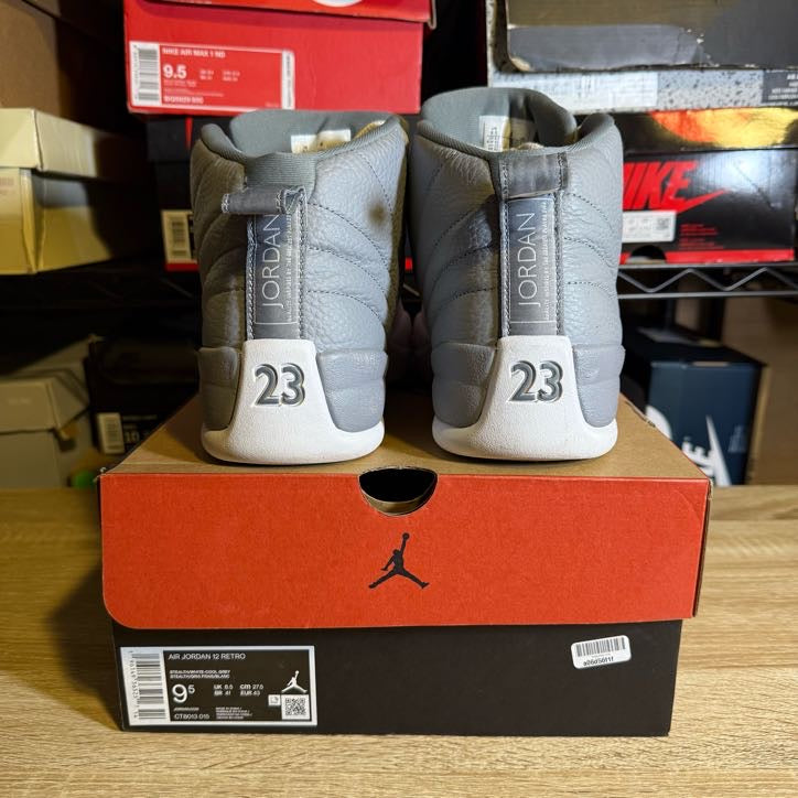 Size 9.5 - AJ 12 Retro Stealth